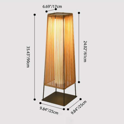 Minimalist Solar Prismatic Landscape Light