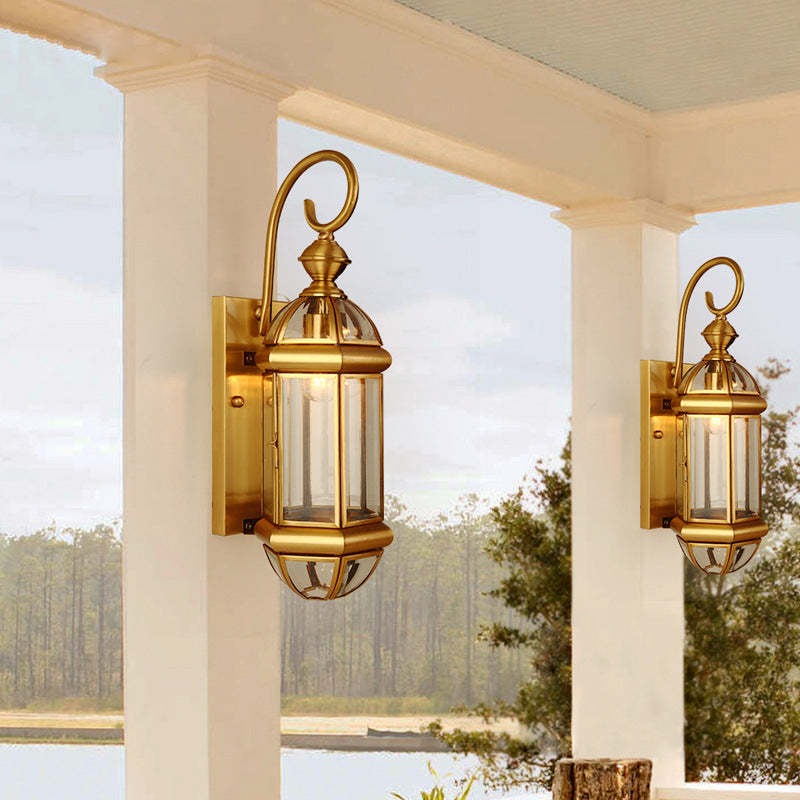 Modern Half Copper Wall Sconce