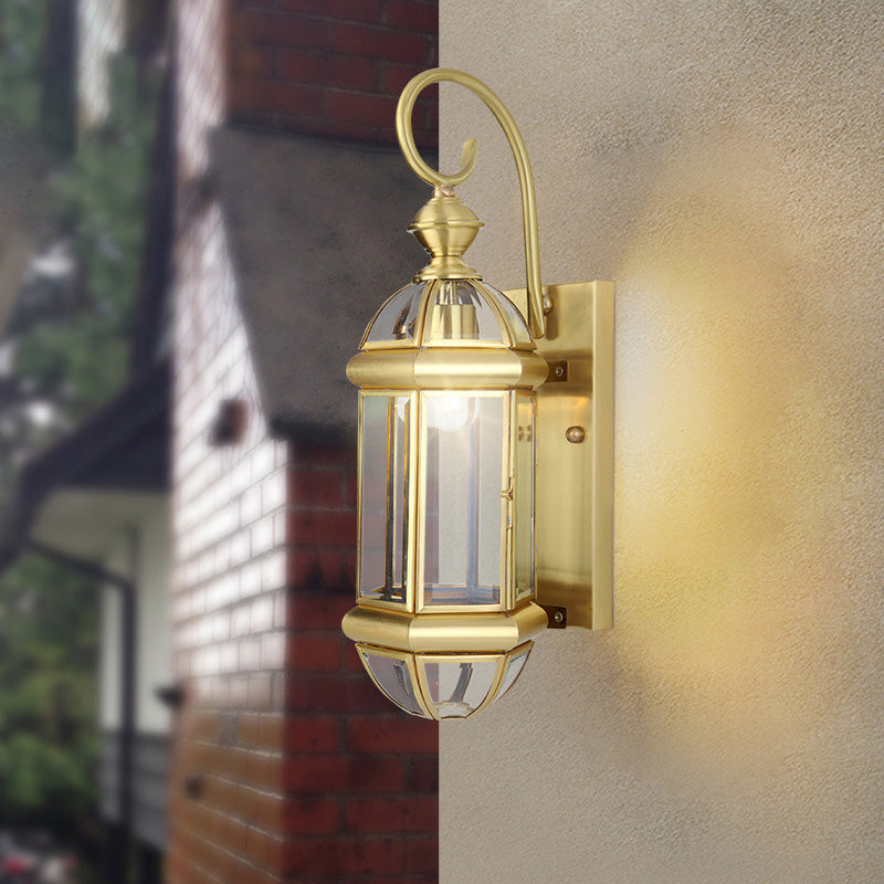 Modern Half Copper Wall Sconce