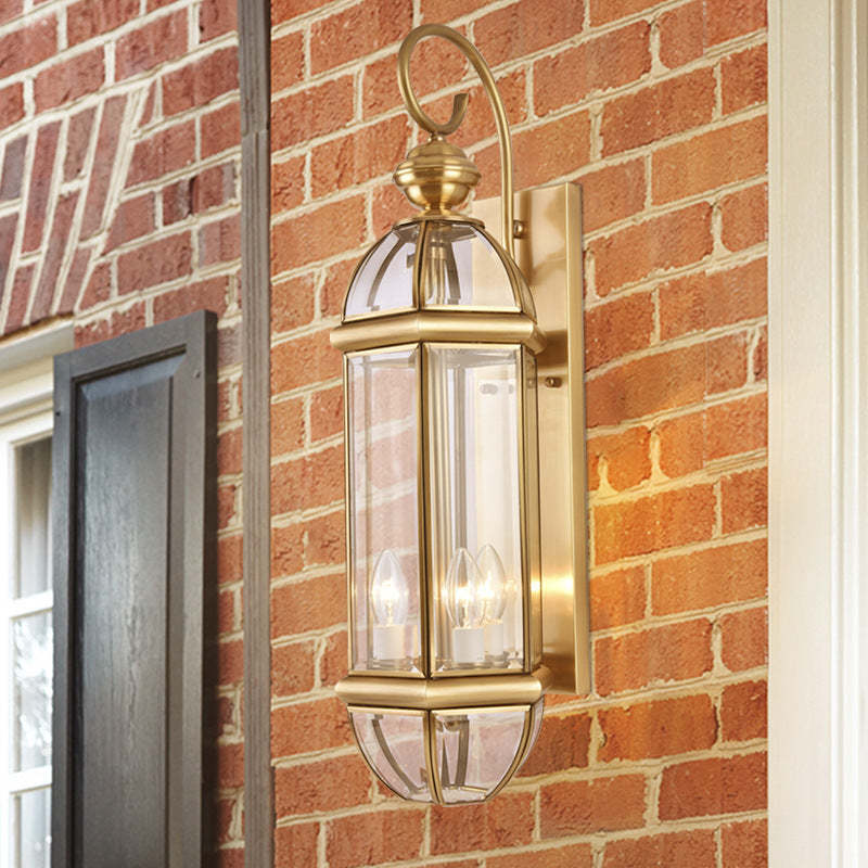 Modern Half Copper Wall Sconce — 1 / 220V-240V For UK/AU