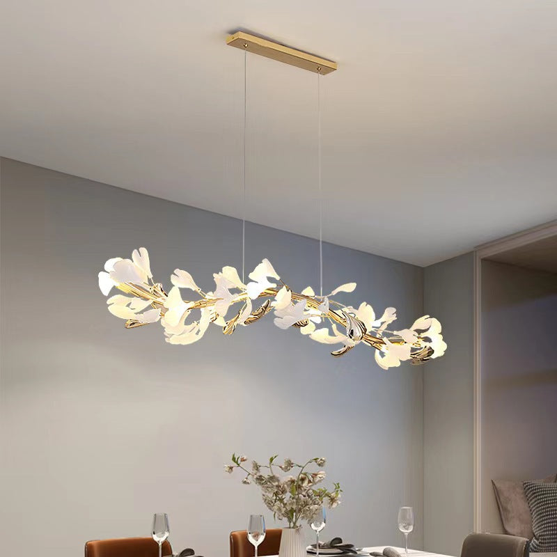 Scandinavian Tree Branch Ginkgo Leaf Porcelain