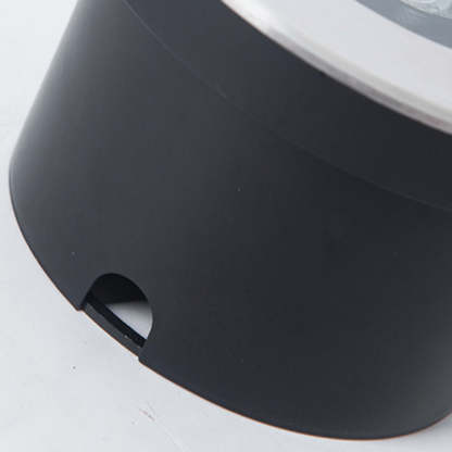 Minimalist Solar Disc Aluminum Glass Ground Light