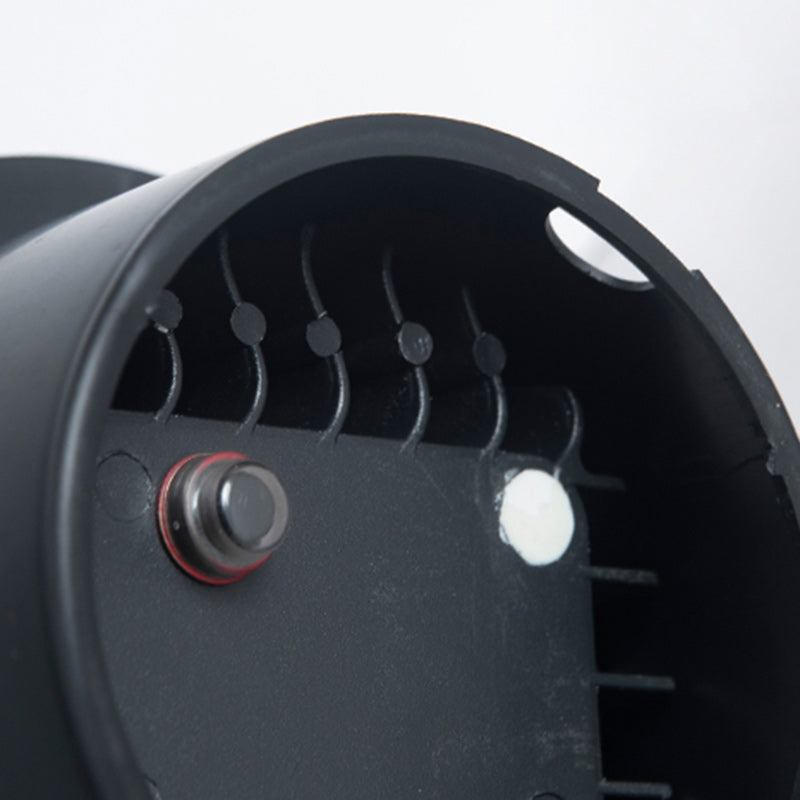 Minimalist Solar Disc Aluminum Glass Ground Light