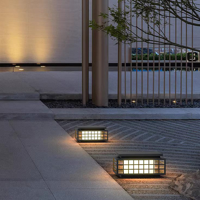 Chinese Solar Lattice Landscape Light
