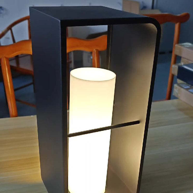 Minimalist Solar Hollow Stainless Steel Light