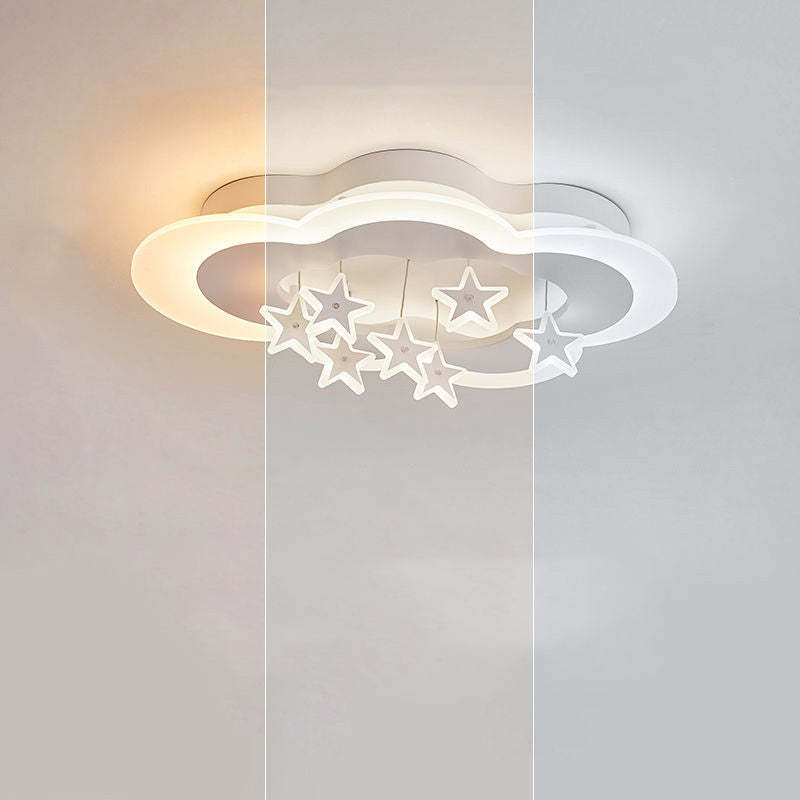 Scandinavian Warm Clouds Stars Iron Flush Light