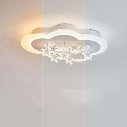 Scandinavian Warm Clouds Stars Iron Flush Light