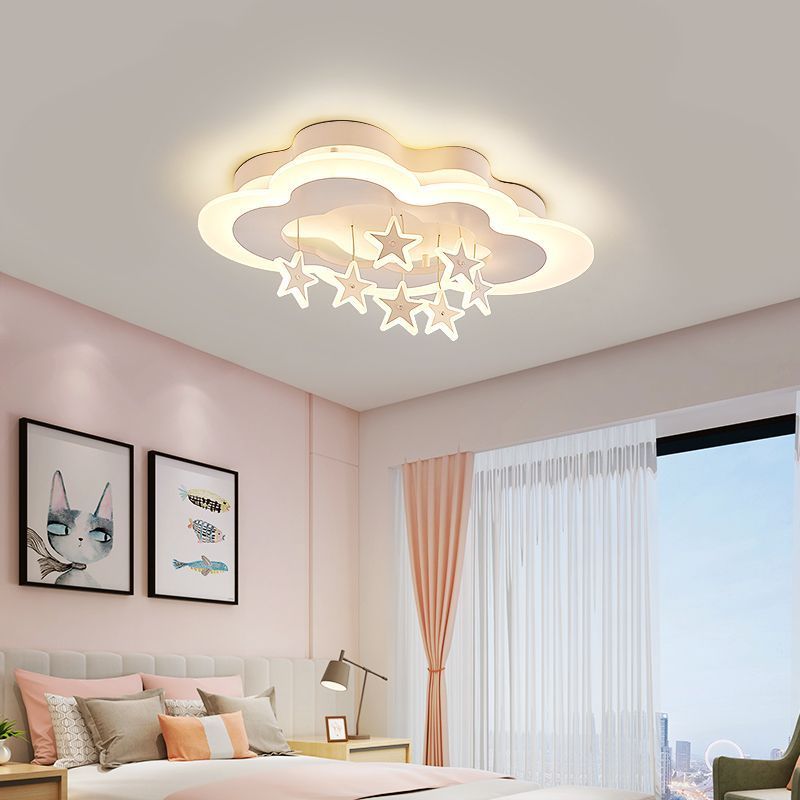 Scandinavian Warm Clouds Stars Iron Flush Light