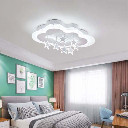 Scandinavian Warm Clouds Stars Iron Flush Light