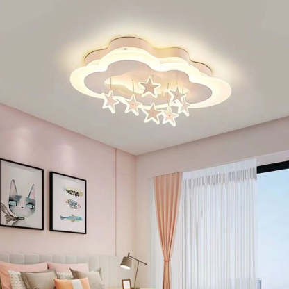 Scandinavian Warm Clouds Stars Iron Flush Light