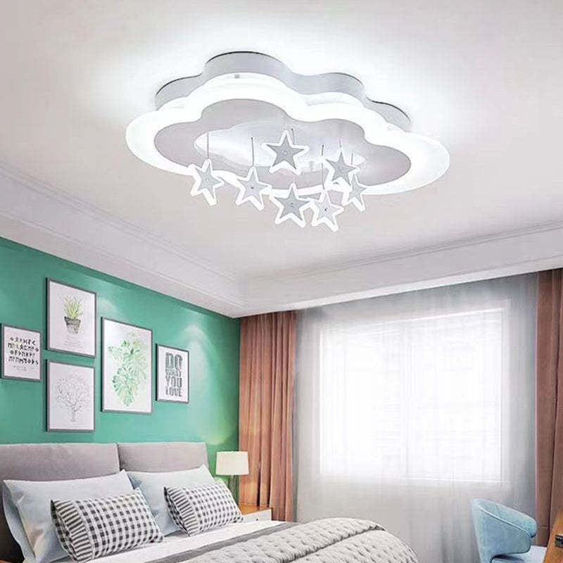 Scandinavian Warm Clouds Stars Iron Flush Light