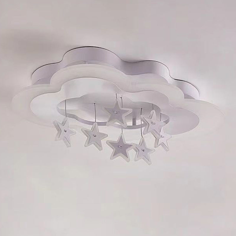 Scandinavian Warm Clouds Stars Iron Flush Light