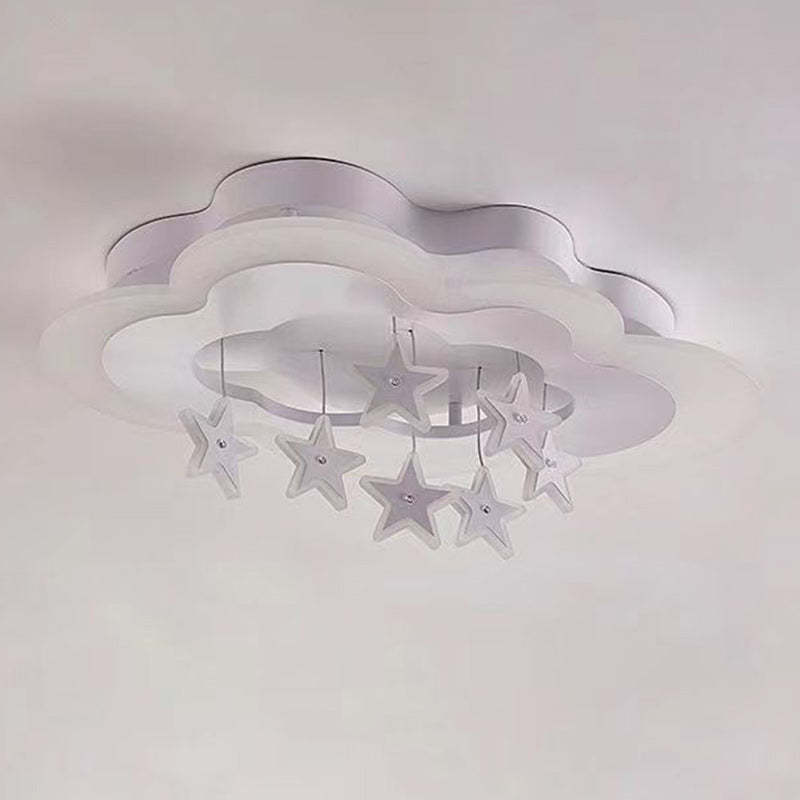 Scandinavian Warm Clouds Stars Iron Flush Light