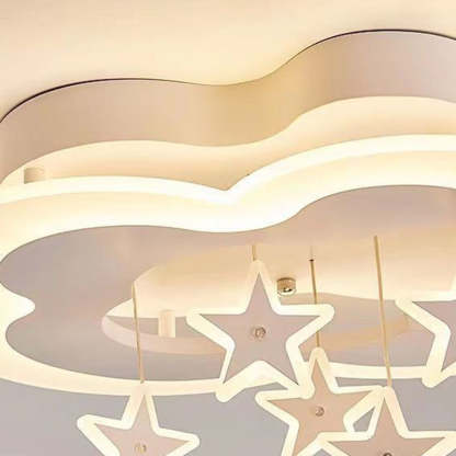 Scandinavian Warm Clouds Stars Iron Flush Light