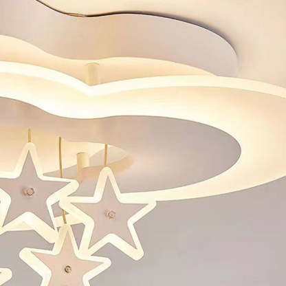 Scandinavian Warm Clouds Stars Iron Flush Light