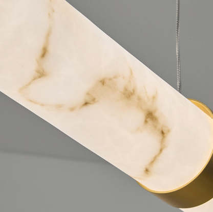 Modern Textured Dolomite Pendant Island Light — Infinitely Dimmable / 220V-240V For UK/AU & Black
