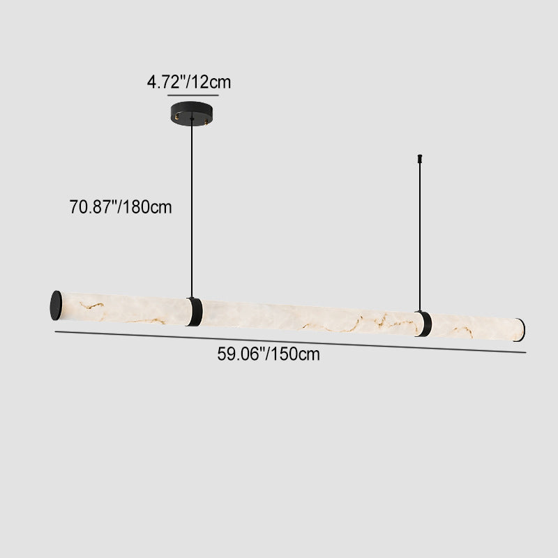 Modern Textured Dolomite Pendant Island Light — Infinitely Dimmable / 220V-240V For UK/AU & Gold