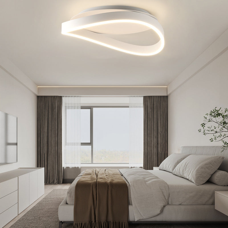 Minimalist Aluminum Silicone Ring Strip Ceiling