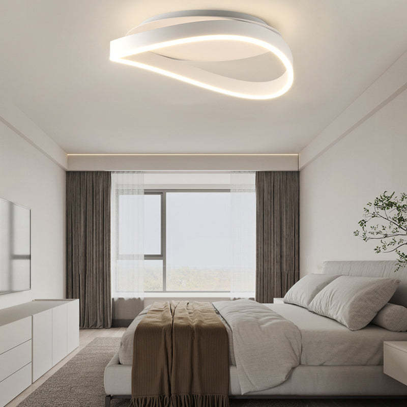 Minimalist Aluminum Silicone Ring Strip Ceiling