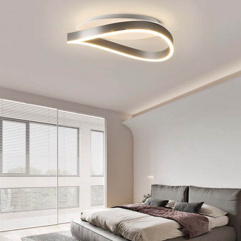 Minimalist Aluminum Silicone Ring Strip Ceiling