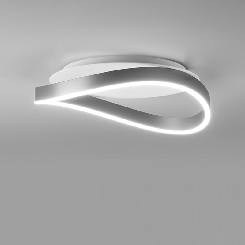 Minimalist Aluminum Silicone Ring Strip Ceiling