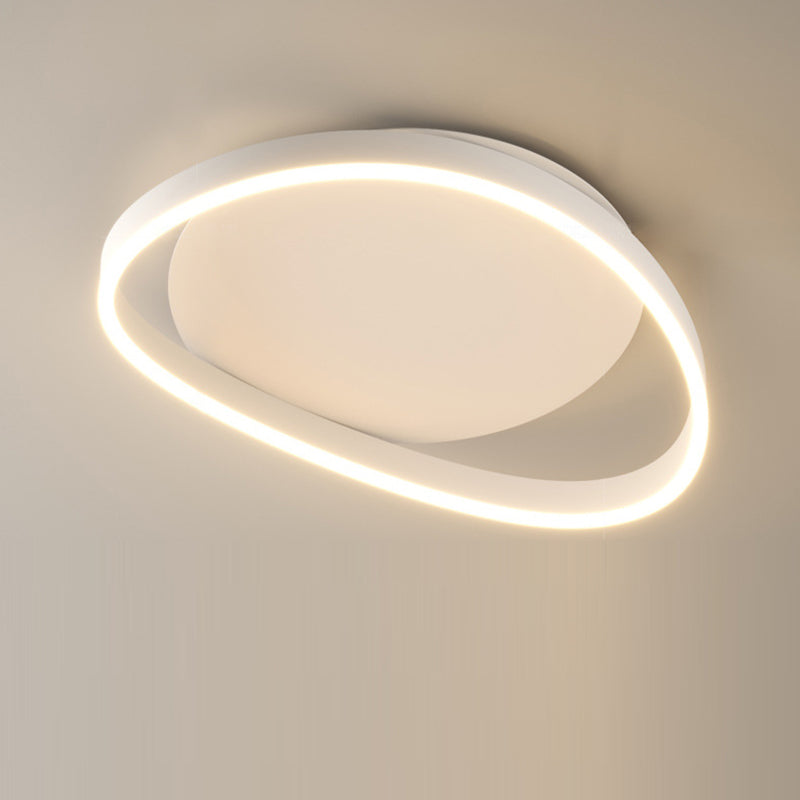 Minimalist Aluminum Silicone Ring Strip Ceiling