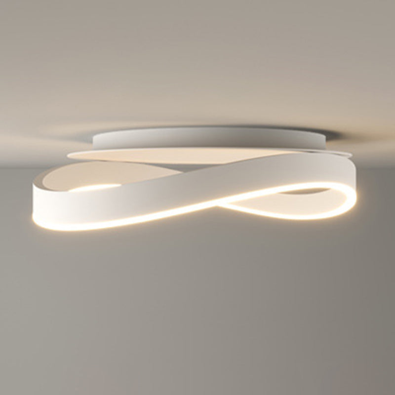 Minimalist Aluminum Silicone Ring Strip Ceiling