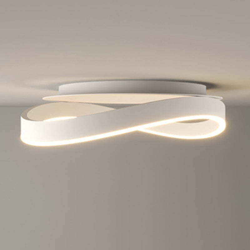 Minimalist Aluminum Silicone Ring Strip Ceiling