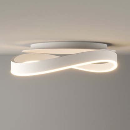 Minimalist Aluminum Silicone Ring Strip Ceiling
