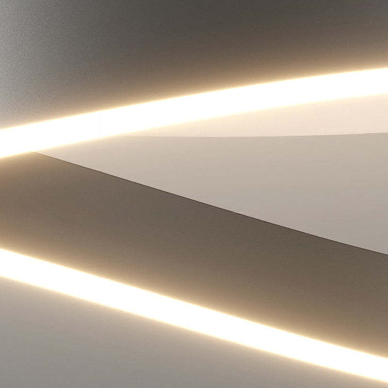Minimalist Aluminum Silicone Ring Strip Ceiling