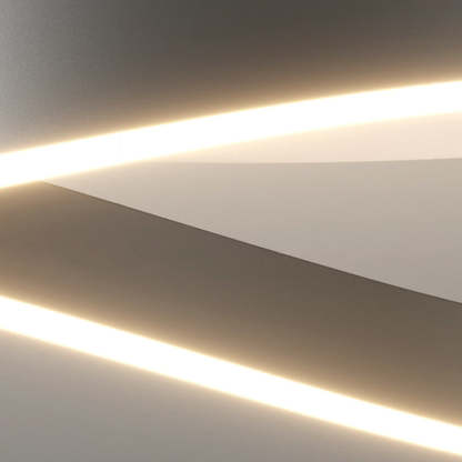 Minimalist Aluminum Silicone Ring Strip Ceiling
