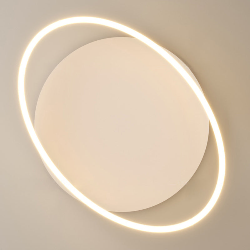 Minimalist Aluminum Silicone Ring Strip Ceiling