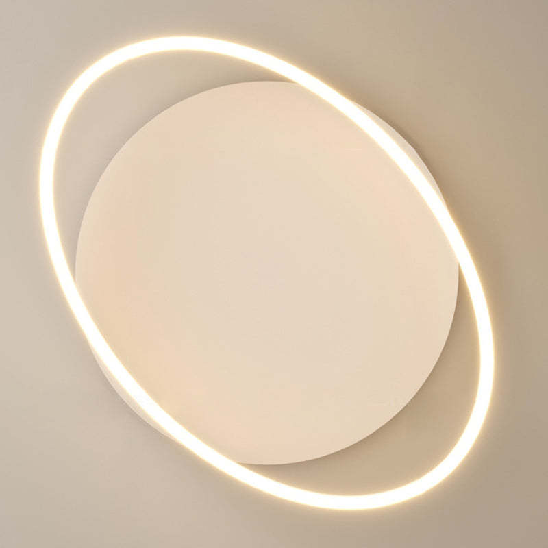 Minimalist Aluminum Silicone Ring Strip Ceiling