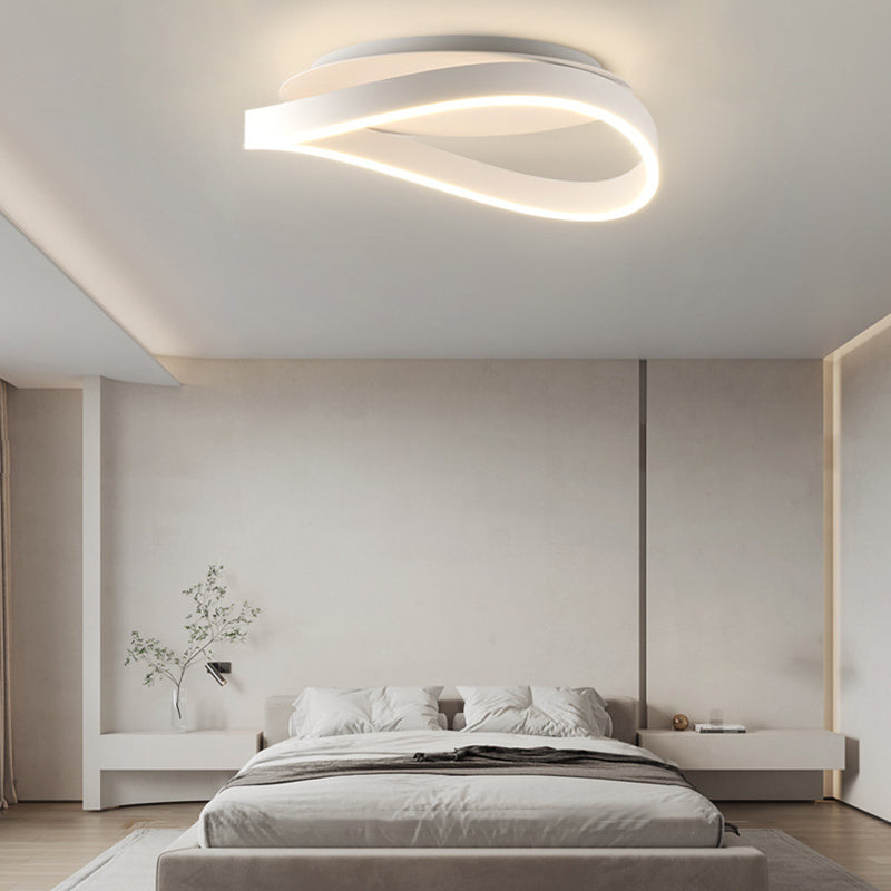 Minimalist Aluminum Silicone Ring Strip Ceiling