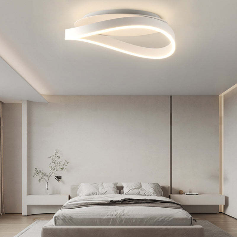 Minimalist Aluminum Silicone Ring Strip Ceiling