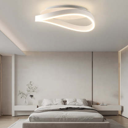Minimalist Aluminum Silicone Ring Strip Ceiling