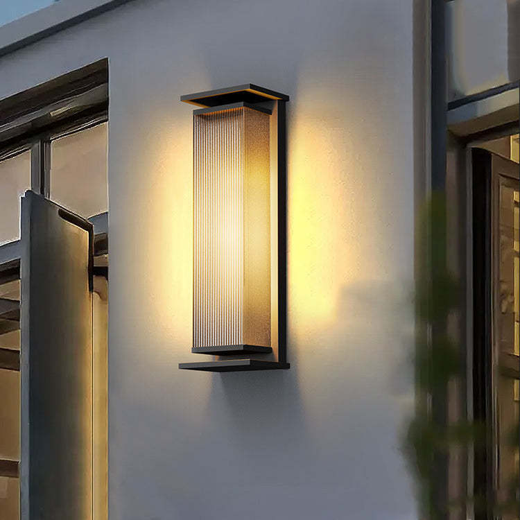 Minimalist Solar Stripe Wall Sconce
