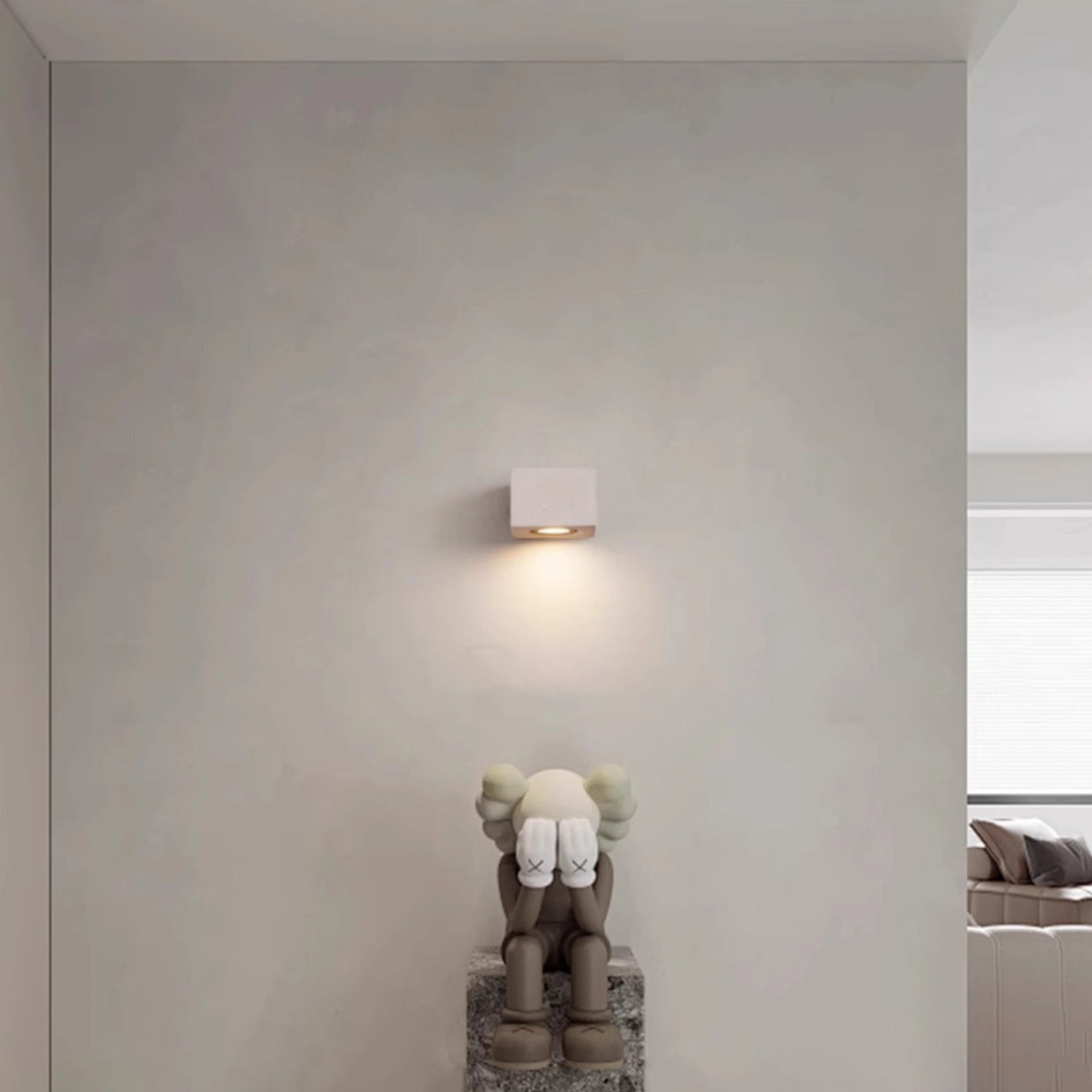Minimalist Terrazzo Wall Sconce