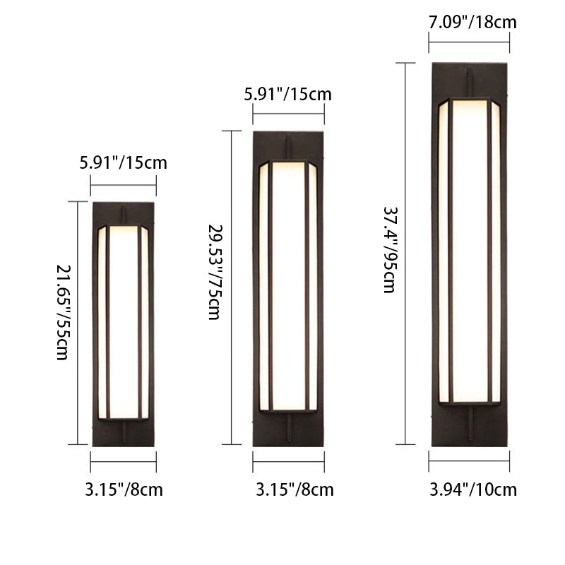 Modern Stainless Steel Faux Dolomite Wall Sconce