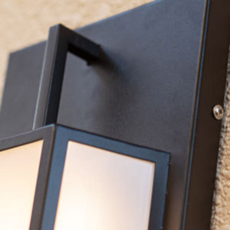 Modern Stainless Steel Faux Dolomite Wall Sconce