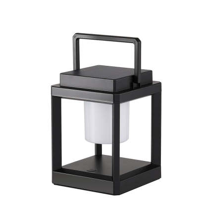 Minimalist Solar Square Cylinder Hollow LED Light