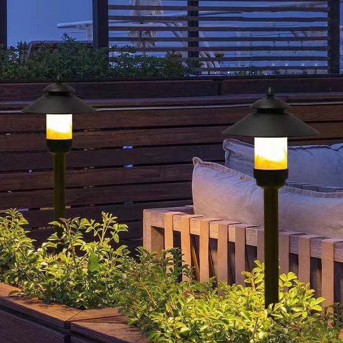 European Half Aluminum Dolomite Landscape Lamp
