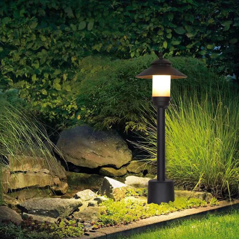 European Half Aluminum Dolomite Landscape Lamp