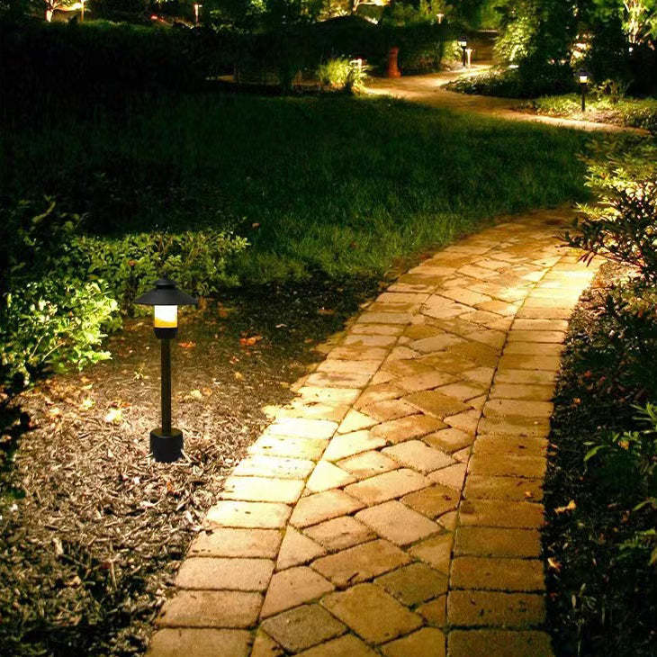 European Half Aluminum Dolomite Landscape Lamp