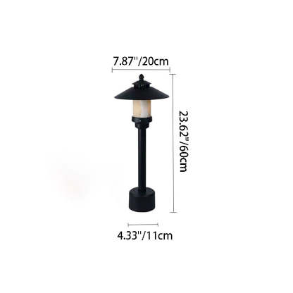 European Half Aluminum Dolomite Landscape Lamp