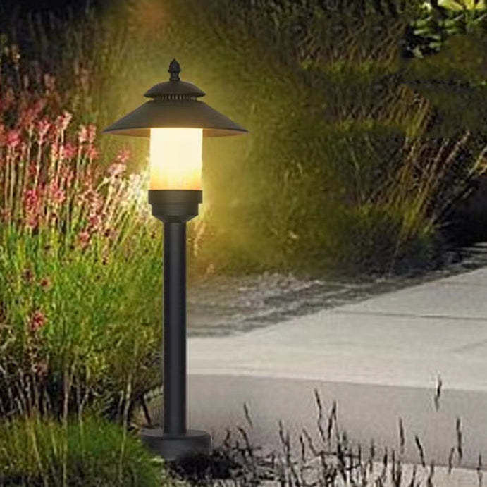 European Half Aluminum Dolomite Landscape Lamp
