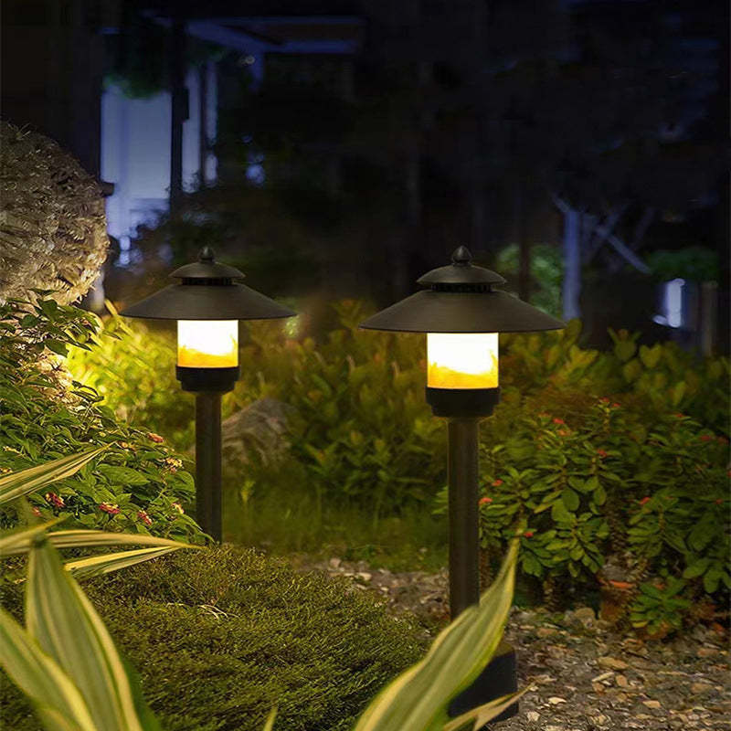 European Half Aluminum Dolomite Landscape Lamp