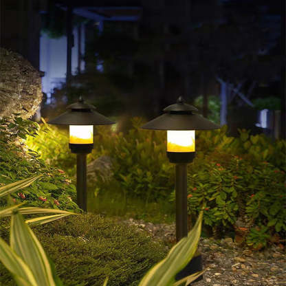 European Half Aluminum Dolomite Landscape Lamp