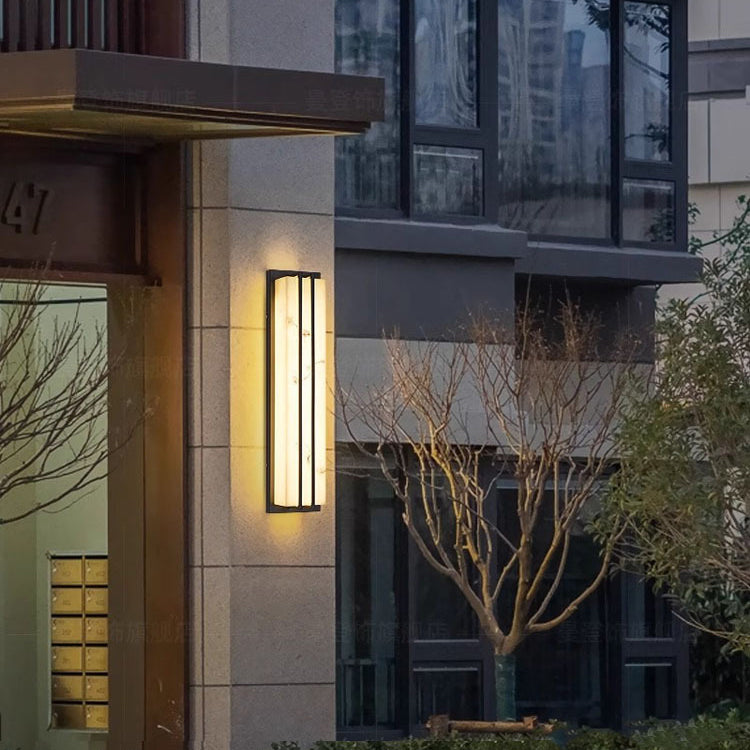 Minimalist Long Stainless Steel Wall Sconce