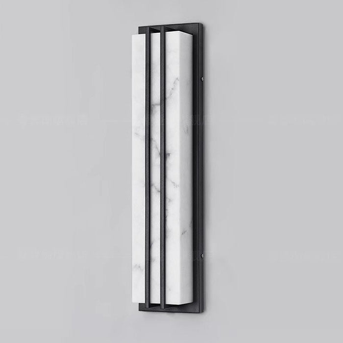 Minimalist Long Stainless Steel Wall Sconce